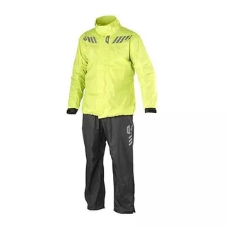 Equipo Lluvia Moto Givi Crs02 Fluo Impermeable Varios Talles