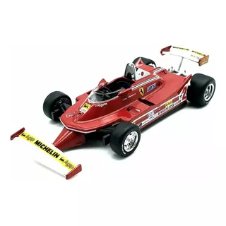 Ferrari 312 T5 F1 # 2 Gilles Villeneuve 1980 Ixo Escala 1/43