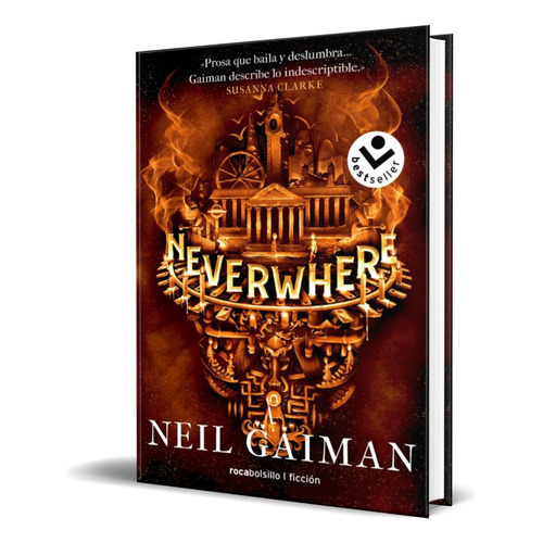 Neverwhere, De Neil Gaiman. Editorial Roca Bolsillo, Tapa Blanda En Español, 2022