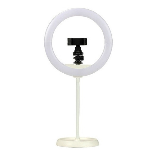 Aro Ring Led Ø26cm Iluminador Usb Phottix Nuada 10 Blanco Cálido-frío Con Adpatador Celular