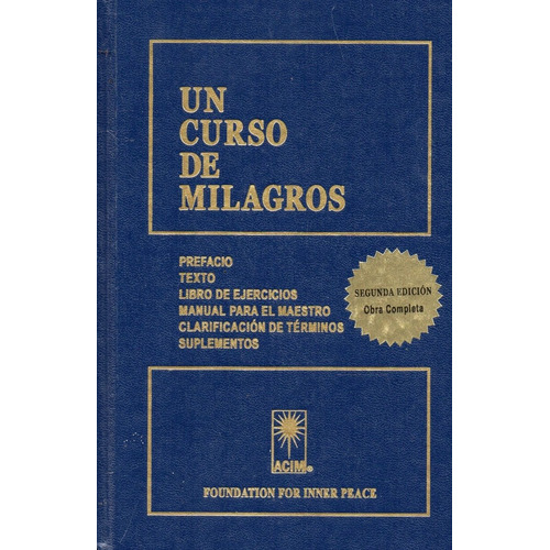 Un Curso De Milagros - Foundation For Inner Peace