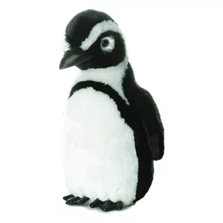 Aurora Mini Flopsie Pingüino Africano De Patas Negras 20cm