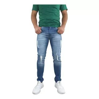Jeans Skinny Stretch Modelo Scratch