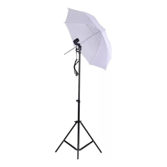 Kit De Fotografia Estudio Iluminacion Tripode Sombrilla