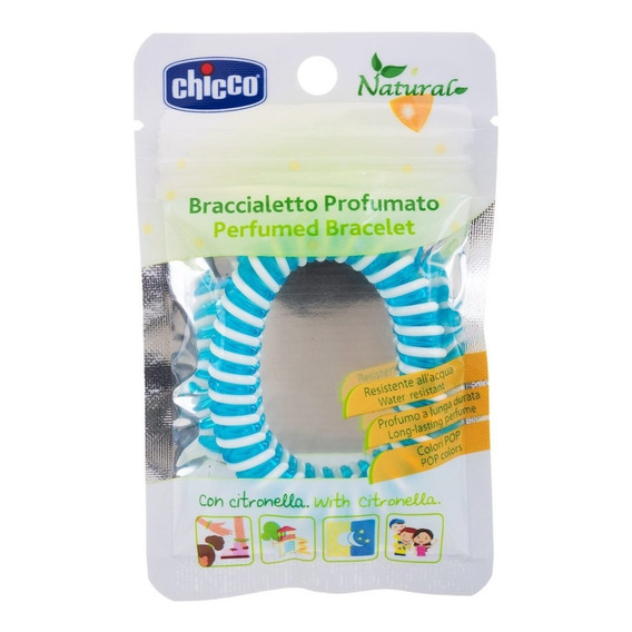 Pulsera Perfumadas Chicco Con Citronella  X1 Unidad