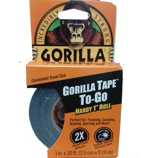 Teipe Cinta Tirro Gorilla To Go Doble Resistencia Negro