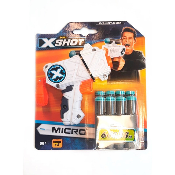 Pistola X-shot Micro Excel 24mts Imp. Sud. 2382 Original