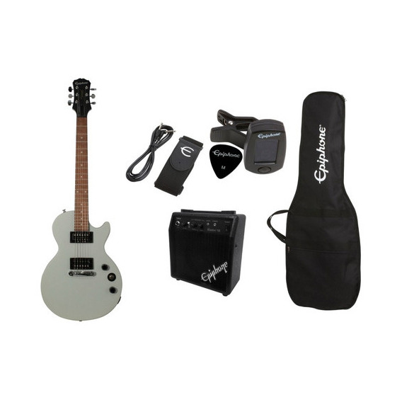 EpiPhone Lp Special Ply Pack Wgr Paquete Completo Guitarra Eléctrica Amplificador Funda