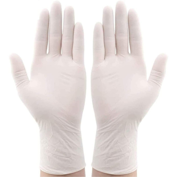 Guantes De Latex Descartable X 100u Examinacion L C/ Anmat