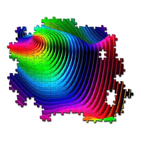 Clementoni Rompecabezas X 500 Piezas, Colorboom - Waves