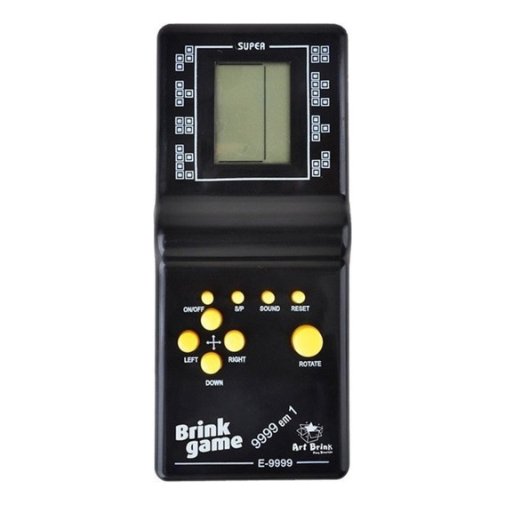 Consola Brick Game 9999 in 1 Standard  color negro