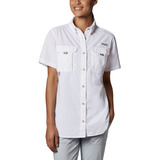 Blusa Columbia Womens Bahama Ss Blanco