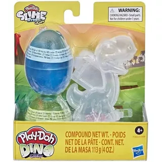 Play-doh Slime Dino Crew Huevos De Dinosaurio Brontosaurus Color N/a