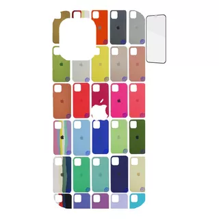 Silicon Case iPhone 11 Protector Funda Mas Vidrio Templado