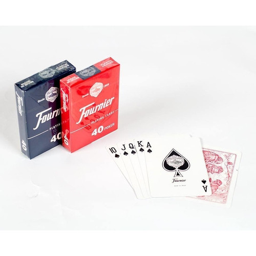 Naipes De Poker Fournier 40 Monito Tissus Made in España