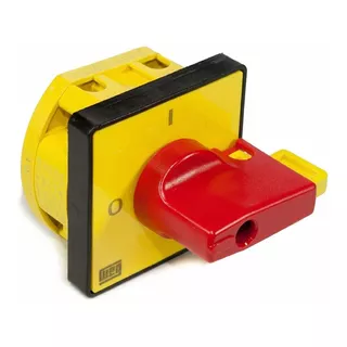 Chave Seccionadora Rotativa Msw 16 P-2-h -16a Bipolar - Nr12 Cor Amarelo