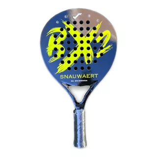 Paleta De Padel Snauwaert Bx2 Color Negro Con Amarillo