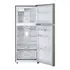 Heladera con freezer inverter James J501 INV color inox con capacidad de 361L