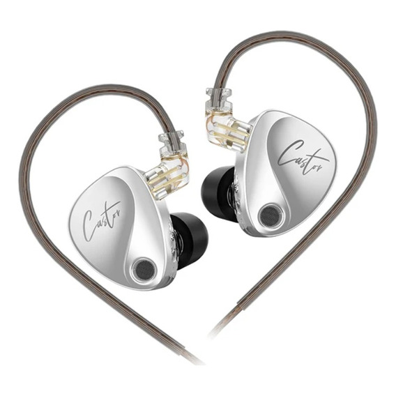 Audifonos Kz Castor Monitores In Ear Hifi + Estuche /zsn/zst