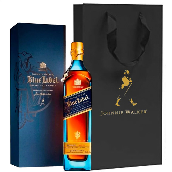 Whisky Johnnie Walker Blue Label + Bolsa Original