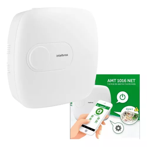 Kit Alarma Casa Intelbras 1016 Inalámbrica +2pir+bat. App