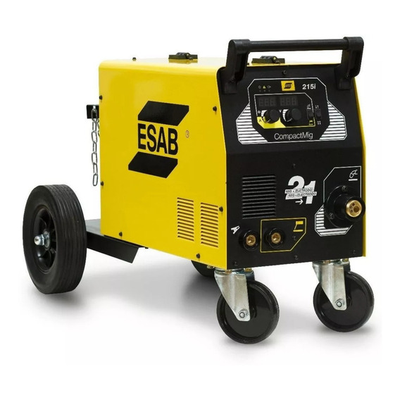 Equipo Soldar 200amp Mig 170amp Mma Esab Compactmig 215l Tyt