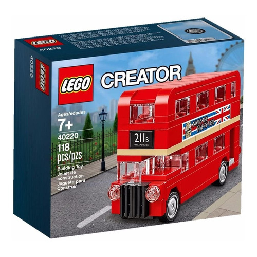 Autobús Lego Creator 40220 Londrino - LG