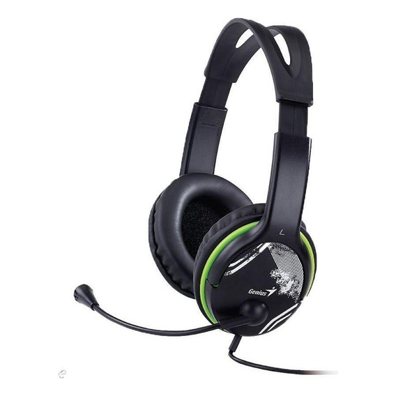 Auriculares Headset Gamer Genius Con Microfono Pc Chat Zoom