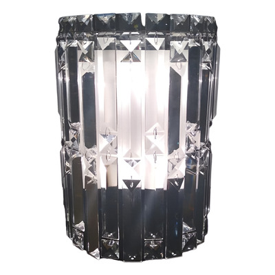 Aplique Sirius 2 Luces Cristal De Diseño G62702 Pal Cristal