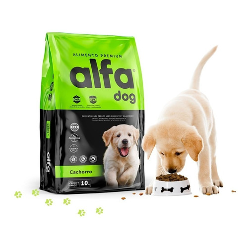 Alimento Premium Alfa Dog Cachorro 10kg/fauna Salud