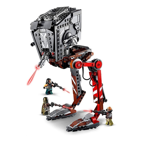 Bloques para armar Lego Star Wars AT-ST raider from The Mandalorian 540 piezas  en  caja