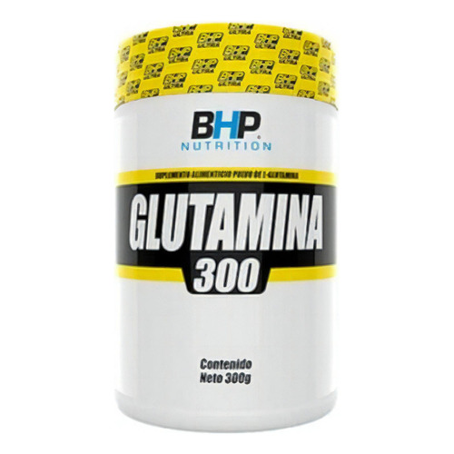 Glutamina L-glutamina Ultra Bhp 300 G Sabor Sin sabor