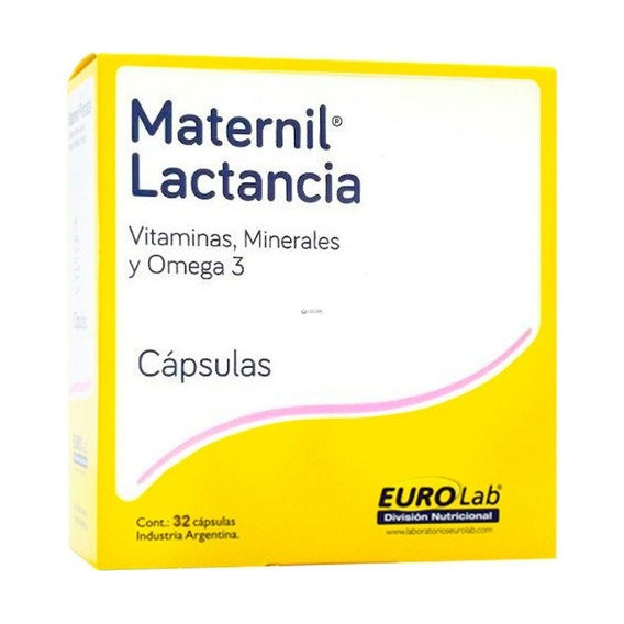 Eurolab Maternil Lactancia Suplemento Multivitaminico 32 Cap