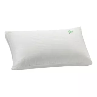 Almohada Naturis Fiberball 70x45 Microfibra, Faja Y Bordado