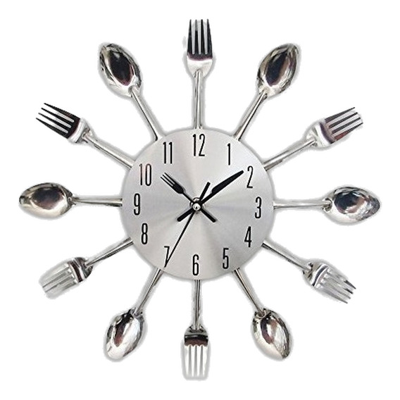 Reloj De Pared De Cocina, Timelike 3d Extraíble Cocina Creat