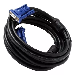 Cable Vga A Vga 10mts Monitor Doble Filtro Macho Macho Pcreg