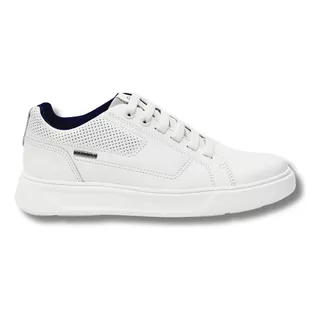 Tênis Pegada Casual Sneaker Masculino Couro Macio Conforto