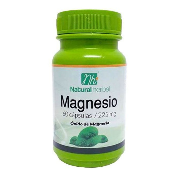 Magnesio - 60 Cápsulas 225 Mg.