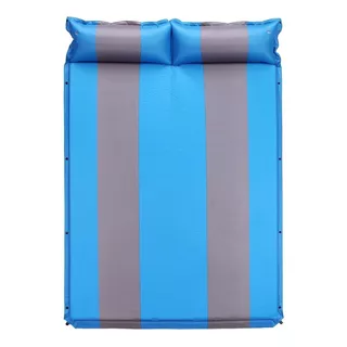 Colchoneta Inflable Para Camping Carpa 2 Plazas 192 X 132 Cm