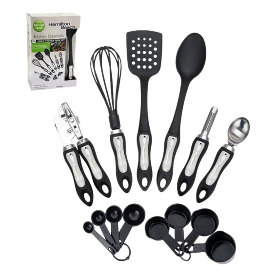 Set Juego 14 Utensilios De Cocina Profesional Hamilton Beach