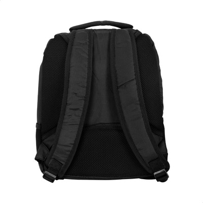 Backpack Portalaptop Techzone Modelo Clásico 14 Pulgadas Color Negro