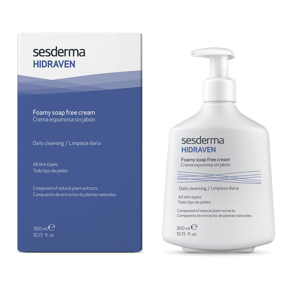 Hidraven Crema Espumosa Sin Jabón - Sesderma 300 Ml