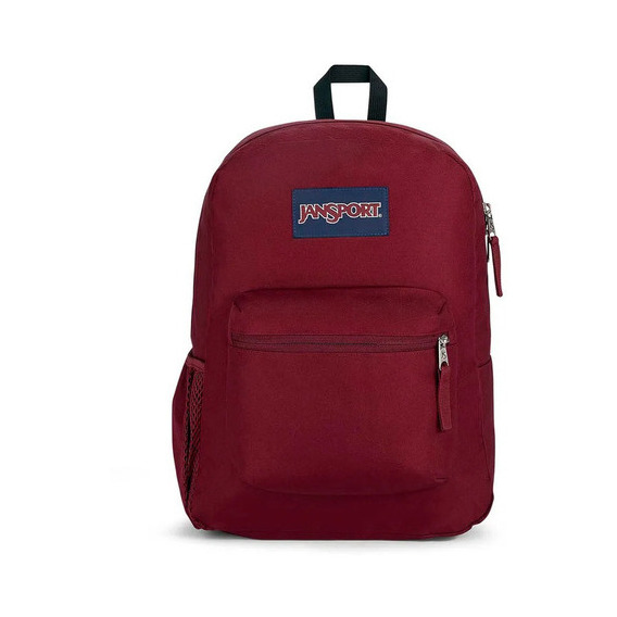 Mochila Russet Jansport Cross Town, 47lw04s, color vino