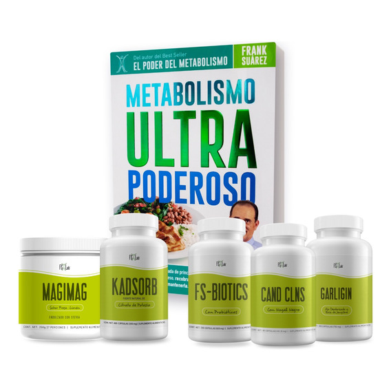 Kit Candida + Dúo Dinámico + Libro Metabolismo Ultra Poderos