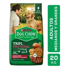 Alimento Para Perro Adulto Mediano & Grande 20kg Dog Chow
