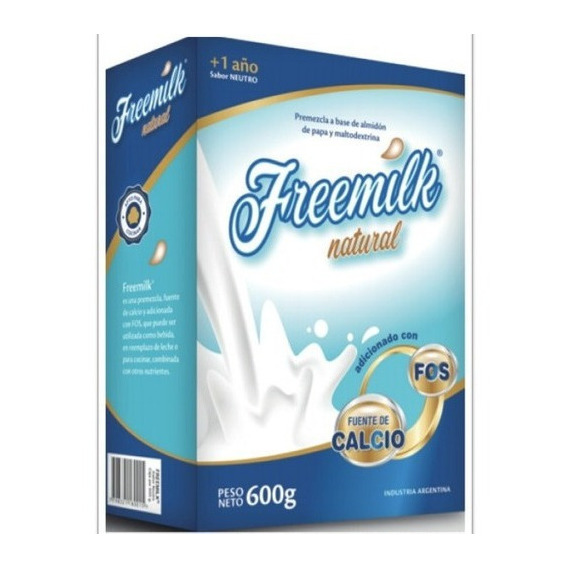Freemilk Natural Sustituto De La Leche +1 Año 600 G
