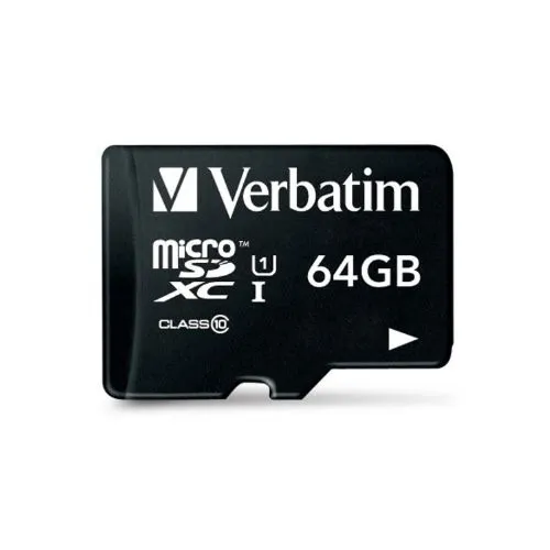 u1 tarjeta de memoria SDXC UHS-I Clase 10-clase 10//uhs-i Verbatim 64gb Premium