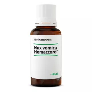 Nux Vomica Homaccord Gotas 30ml By Biohelper