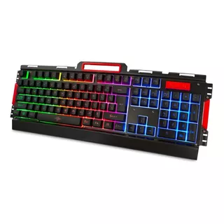 Kit Teclado Y Mouse Gamer K33 Color Del Mouse Negro Color Del Teclado Negro