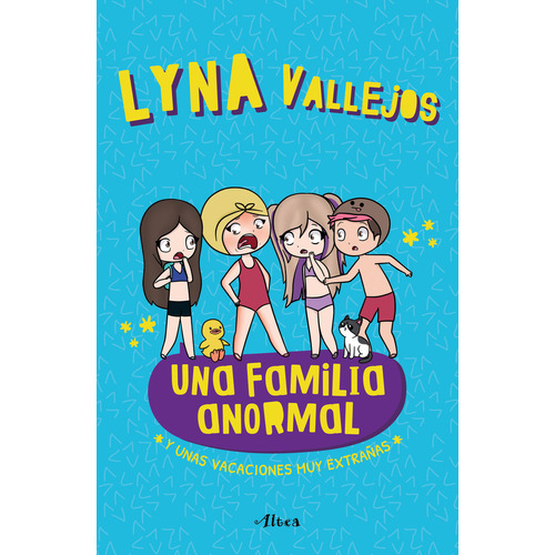 Una familia anormal 3. Y unas vacaciones muy extrañas, de Vallejos, Lyna. Una familia anormal, vol. 3.0. Editorial ALTEA INFANTIL, tapa blanda, edición 1.0 en español, 2023